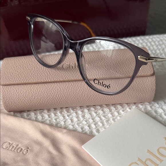 Chloe Women\'s Gray Eyeglasses
